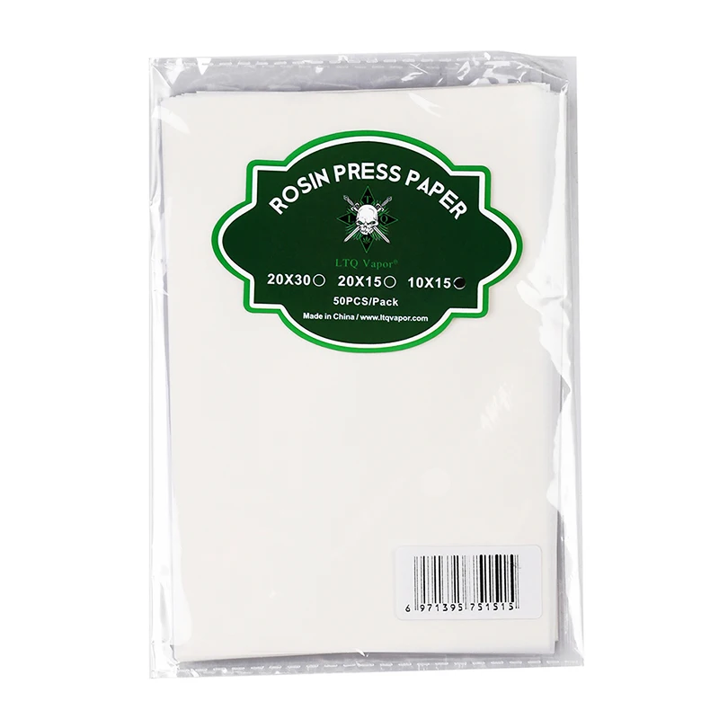 Beeswax Wrap - 50 adet/torba Rosin Pres Kağıdı 15/20/30