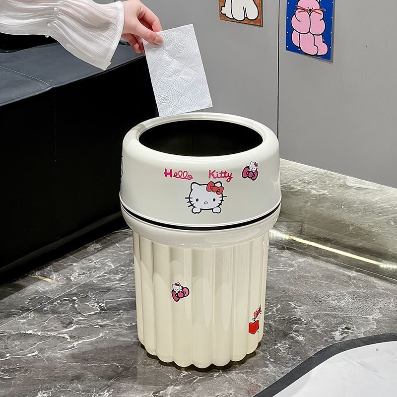 Compost Bin - Sanrio Hello Kitty Krem Beyaz Parlak