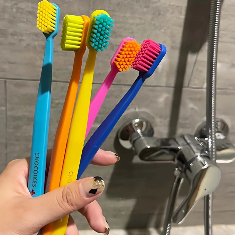 Bamboo Toothbrush - İsviçre Diş Fırçaları 5 Renkli Şeker