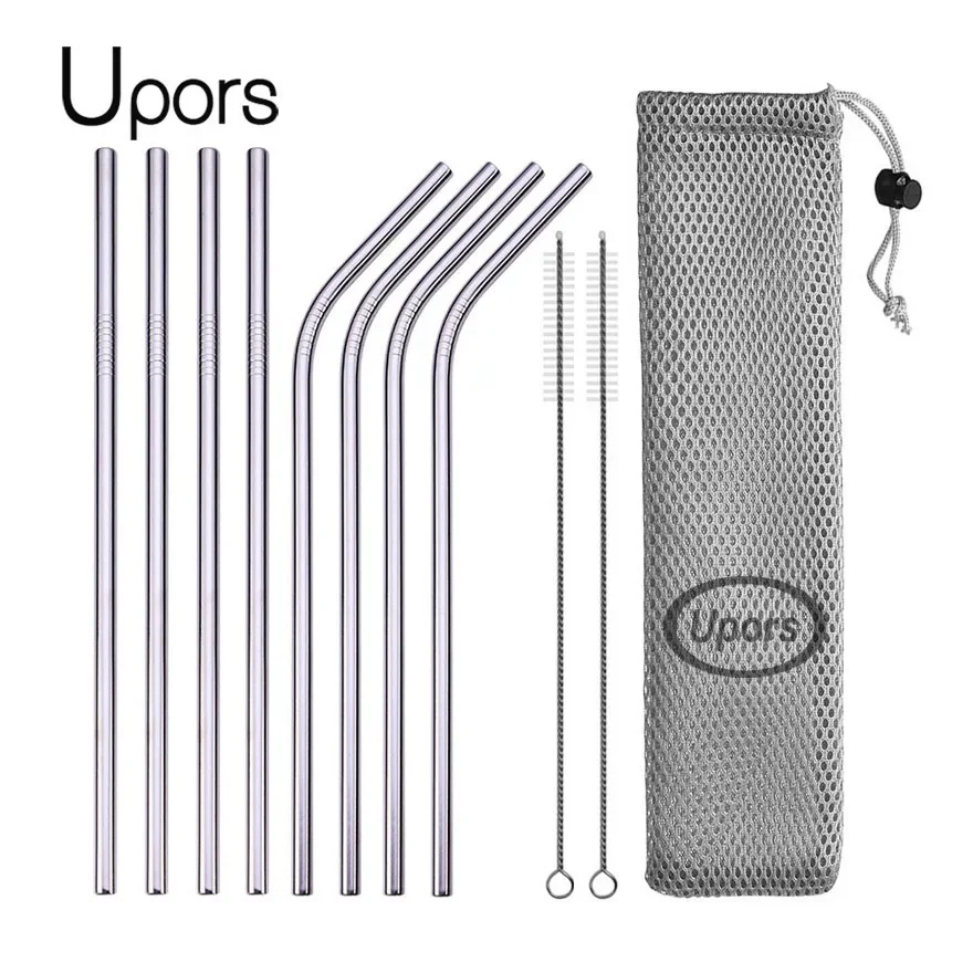 Reusable Straw - UPORS Yeniden Kullanılabilir pipet 304 Paslanmaz