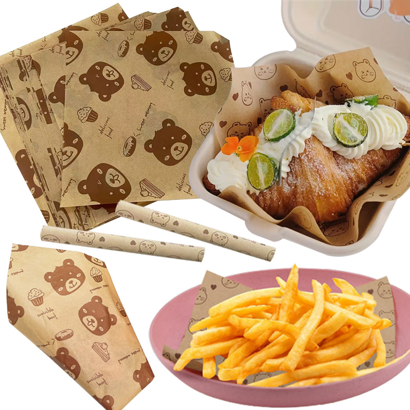 Beeswax Wrap - 100 Adet/200 Adet Ayı/Büyük Ayı Kağıt