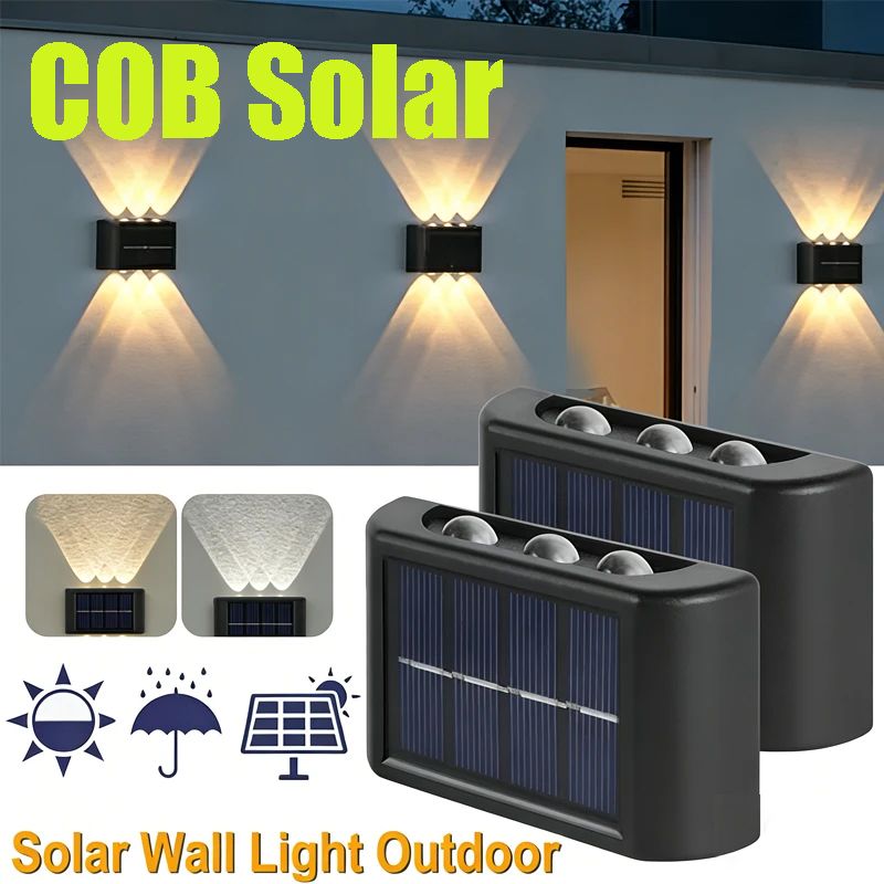 COB Güneş Enerjili Duvar Lamba - Solar Garden Light incelemesi ve fiyatı
