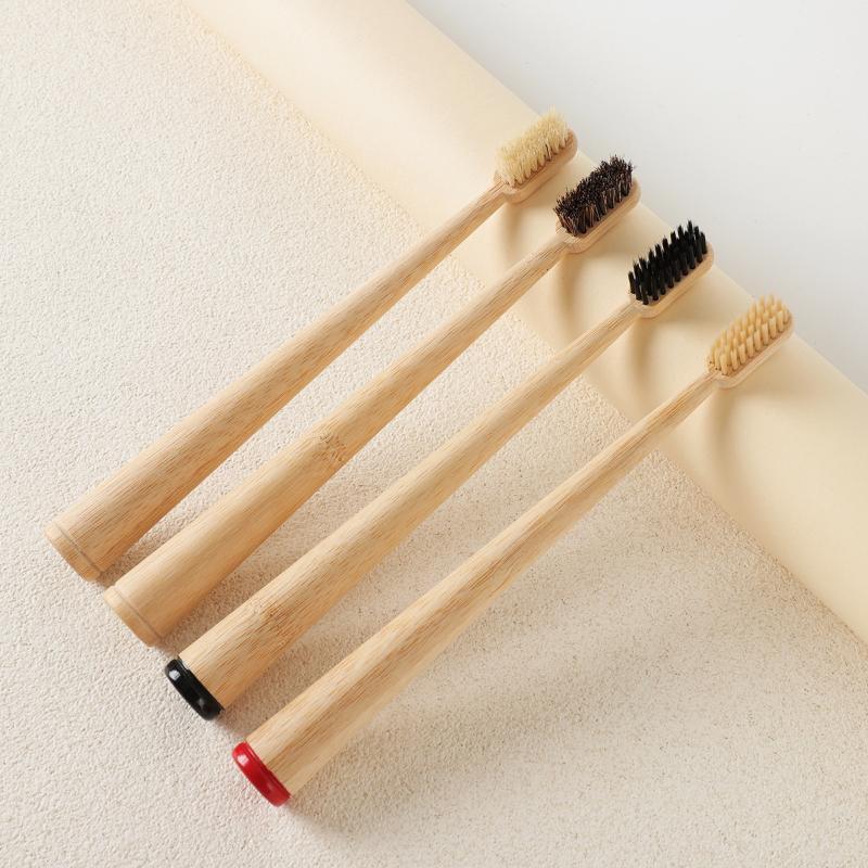 1 Adet/4 Adet At Kılı Fırçalı  - Bamboo Toothbrush incelemesi ve fiyatı