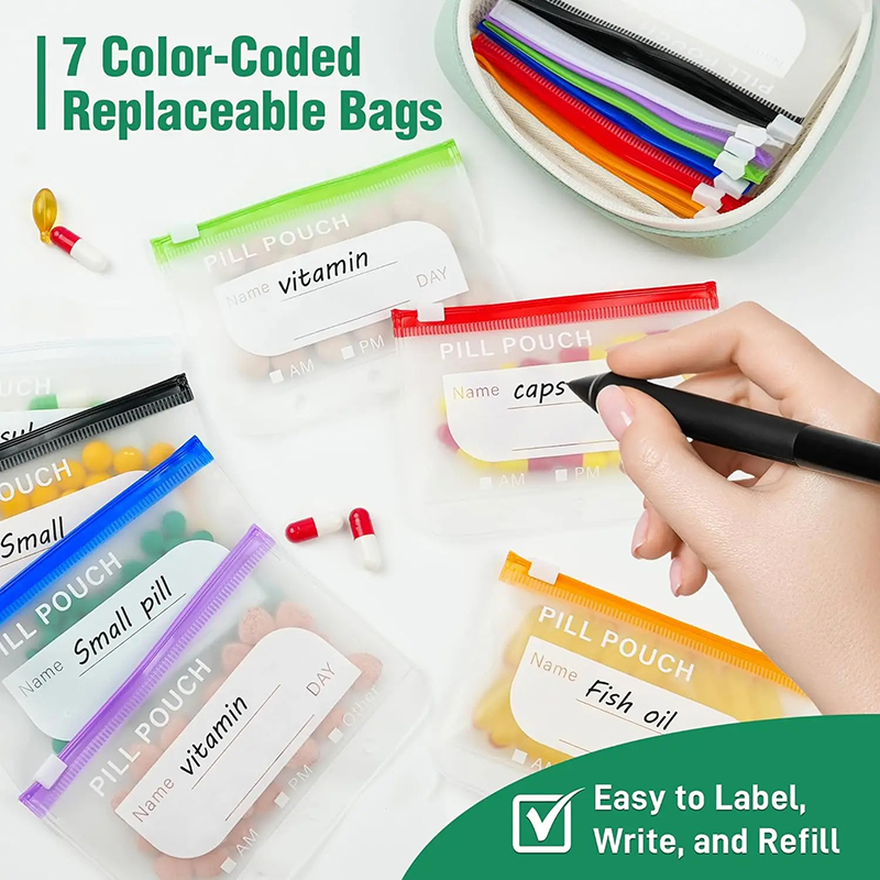 7/14 Bölmeli Haftalık Hap Kutu - Reusable Bag incelemesi ve fiyatı