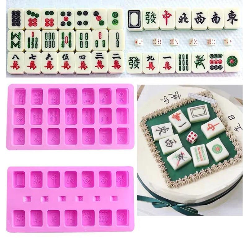 Çin Mahjong Taş Seti, Silikon  - Eco Soap incelemesi ve fiyatı
